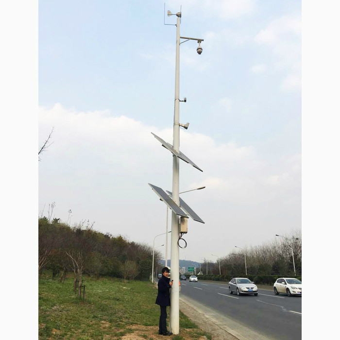 風(fēng)光互補(bǔ)太陽能監(jiān)控桿